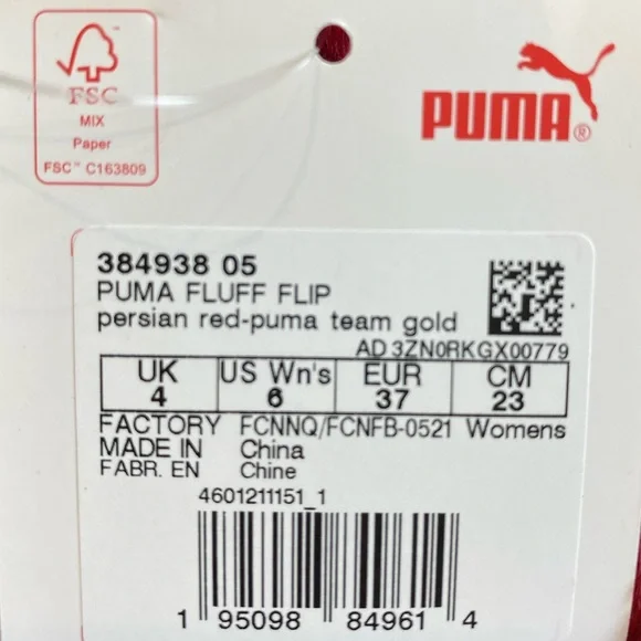 🌺 PUMA Fluff Flip Women's Shoes 🌺 - Picture 7 of 7